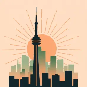 Toronto Skyline Illustration